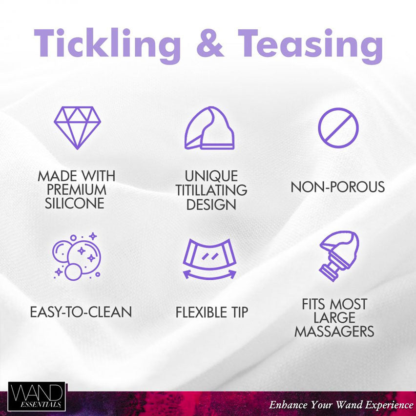 Flutter Tip Silicone Wand Attachment
