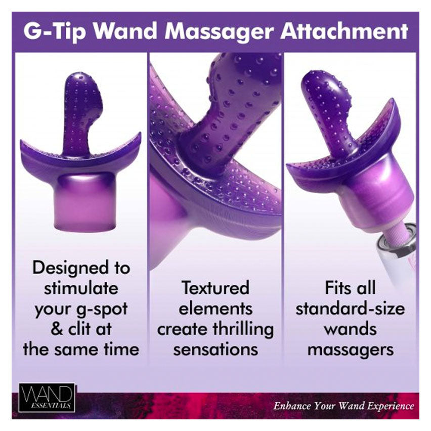 G Tip Magic Wand Attachment - Purple