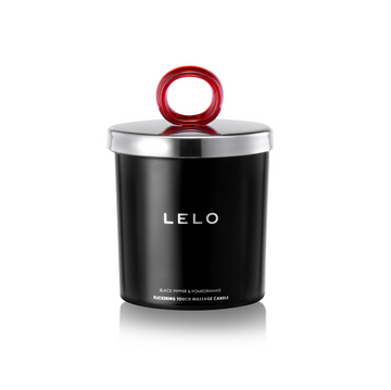 Lelo Schwarzer Pfeffer & Granatapfel Flackernde Berührung Massagekerze