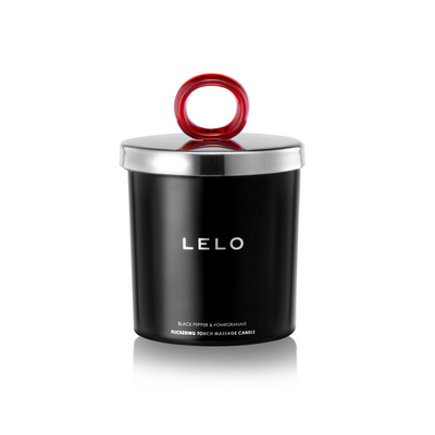 Lelo Black Pepper & Pomegranate Flickering Touch Massage Candle
