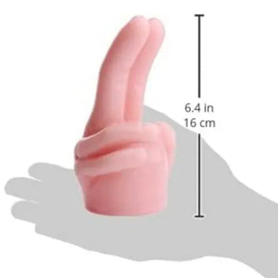 Pleasure Pointer Two Finger Wand Attachment