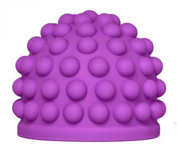 Embout de massage violet en silicone