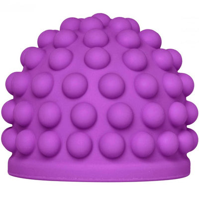 Purple Massage Bumps Silicone Attachment