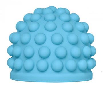 Blue Massage Bumps Silicone Attachment