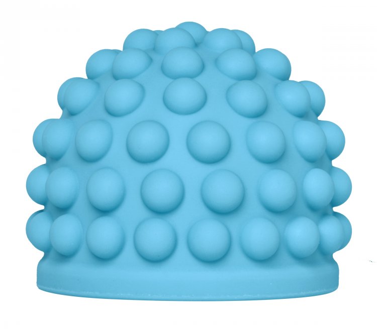 Blue Massage Bumps Silicone Attachment