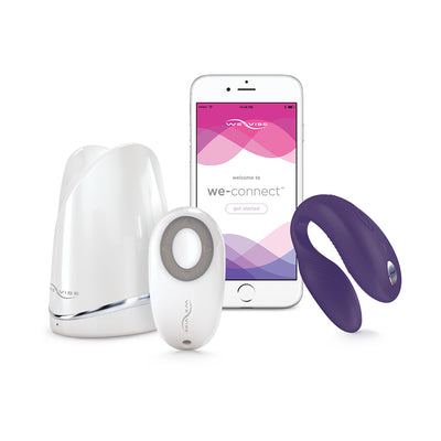 We-Vibe Sync Purple Rechargeable Clitoral And G-Spot Vibrator